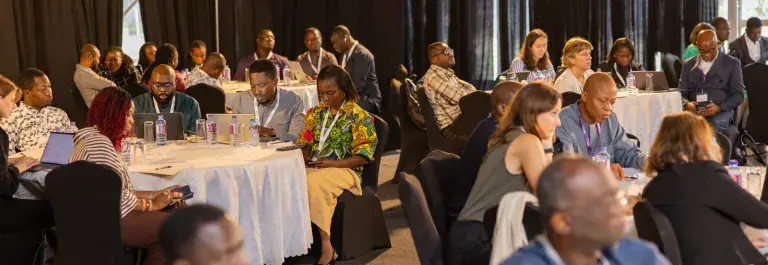 Participants at the ISEAL Global Sustainability Symposium in Accra, Ghana