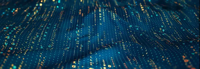 Data visualisation of digits in lines of code © Adobe Stock