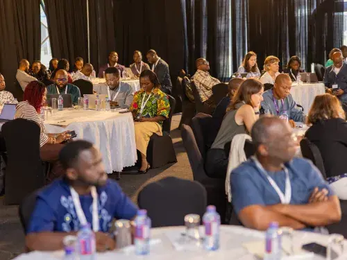 Participants at the ISEAL Global Sustainability Symposium in Accra, Ghana