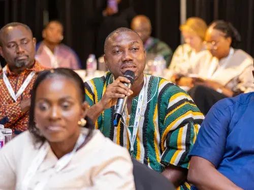 Participants at the ISEAL Global Sustainability Symposium in Accra, Ghana